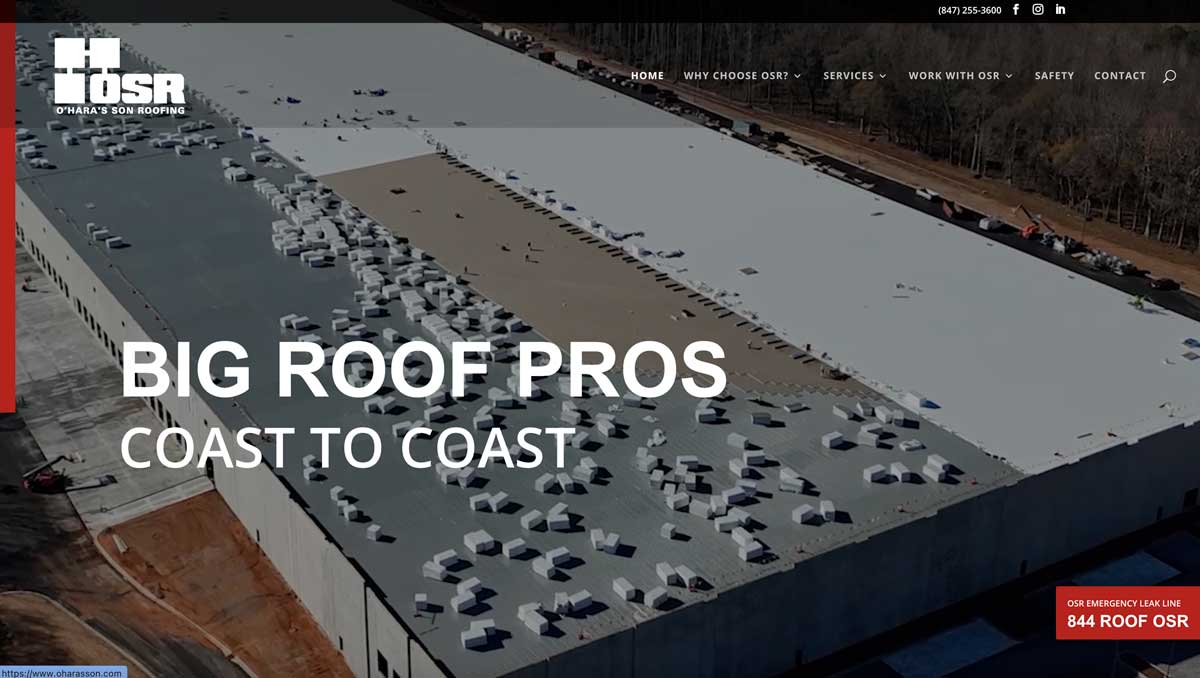 J3 Construction, Inc. D.B.A. O'Hara's Son Roofing Company