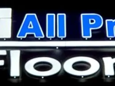 All Pro Floors Night Logo