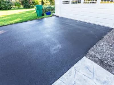 new Concrete driveway