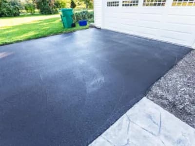new Concrete driveway